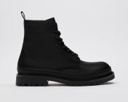 Giày boots nam Zara authentic CHUNKY SOLE size 40