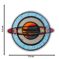JPatch - สหพันธ์ระบบสุริยะจักรวาล ดวงดาว กาแล็กซี่  ตัวรีดติดเสื้อ อาร์มรีด อาร์มปัก มีกาวในตัว การ์ตูนสุดน่ารัก งาน DIY Embroidered Iron/Sew on Patches