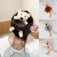 【YF】❦┋☞  1/2pcs Scrunchies Hair Band Imitation Fur Rope Soft Warm Rubber Accessories