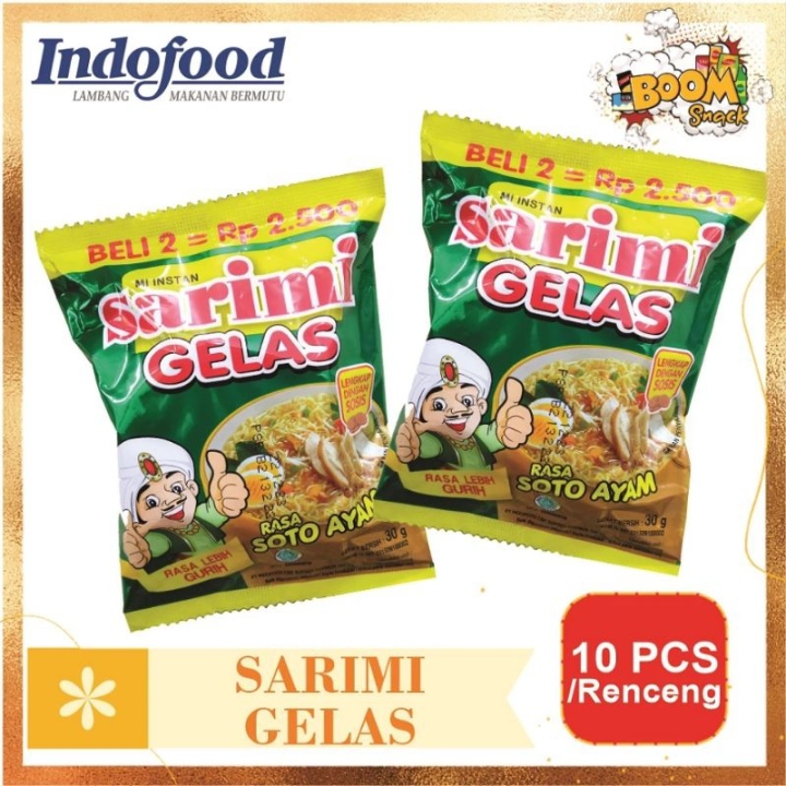 Mie Sarimi Gelas Renceng Isi 10pcs Lazada Indonesia