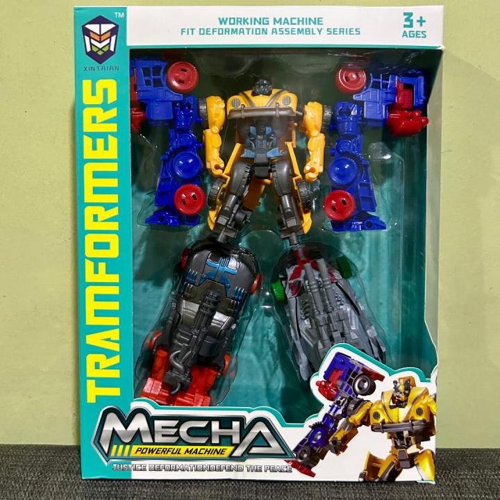 Tramsformers Mecha Powerful Machine 4 in 1 Transforming Robots | Lazada PH