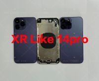 Diy XR Housing Like 14pro Back Cover For iPhone XR battery midframe replacement XR like 14 PRO Xr to 14 PRO frame XR Up to 13PRO