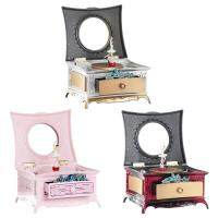 Ballerina Music Box Ballerina Jewelry Organizer for Girls And Teens Jewelry Organizer Ballerina Wind-Up Music Box with Lock And Mirror Charming Room Decor And Gift incredible