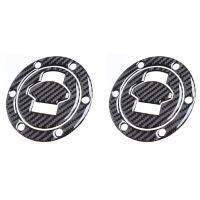 2X 3D Carbon Fiber Tank Gas Cap Pad Filler Cover Sticker Decals for R1200RT K1200S F650 R1150 R//GT/ ALL