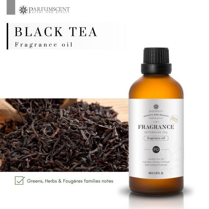 PARFUMSCENT หัวน้ำหอม Black Tea Fragrance Oil FOG5076568 Lazada.co.th