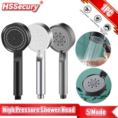 5 Mode High Pressure Shower Head Adjustable Shower Multifunction Large Water Spray Nozzle Massage Shower Bathroom Accessories  by Hs2023