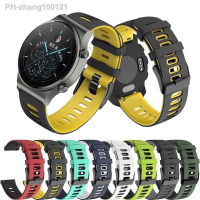 20 22mm Smart Watch Band For Huawei Watch GT3 GT 3 42 46mm Wrist Strap GT 2 GT2 Pro 46mm Watchband Bracelet Silicone Belt Correa