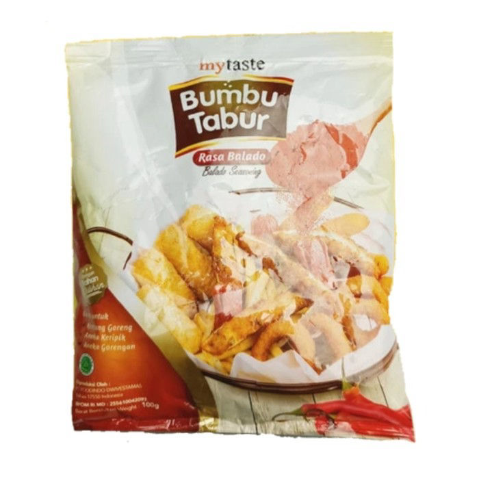 Mytaste Bumbu Tabur Rasa Balado 100 Gr Lazada Indonesia 