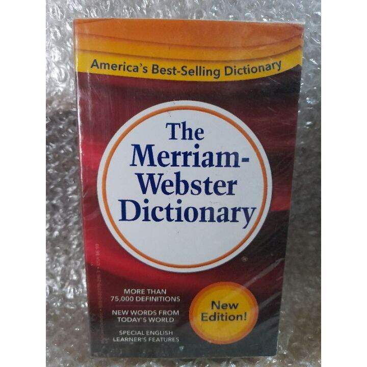 THE MERRIAM WEBSTER DICTIONARY Lazada PH