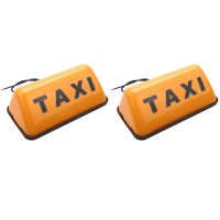 2X TAXI LED Indicator Light Sign LED Day Light Car Daytime Running Lights DC 12V 3W Auto Driving Roof Top Cab LED Sign