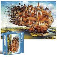 Special Shaped Puzzle 2000 Pieces Top Quality Hot Sale Brand New City Of Sky Impossible Challenge Jigsaw Brain Game Toy