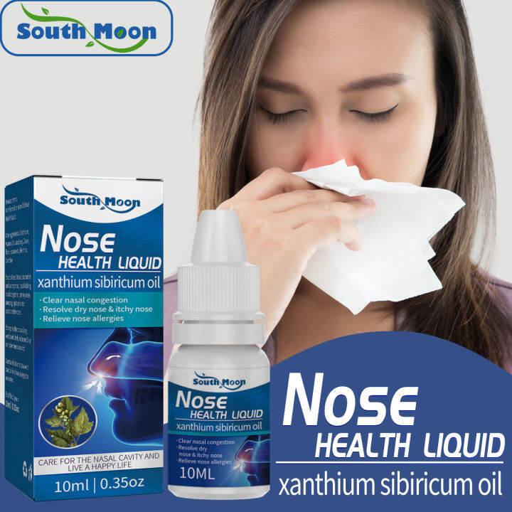 South Moon Nose Health Liquid Nose Drops For Relief Nasal Dry Itchy