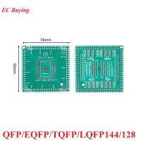 QFP EQFP TQFP LQFP144 LQFP128โอนคณะกรรมการอะแดปเตอร์ PCB Pinboard SMD เพื่อ DIP128 DIP144กรมทรัพย์สินทางปัญญาขา IC แผ่นทดสอบ0.5มิลลิเมตรสนามซ็อกเก็ต