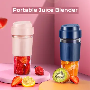Portable Electric Juicer Cup Fruit Blender Maker Bottle Mixer USB Rech