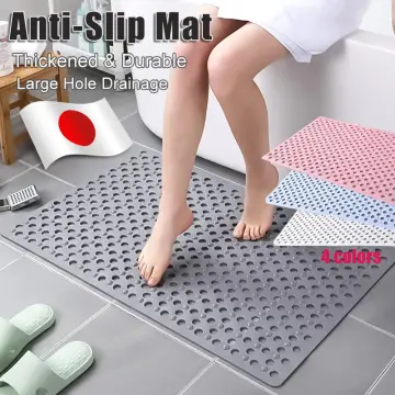 Bathroom Floor Anti Slip, Anti Bacterial, Mold Resistant Silicone Rubber Bath  Mat