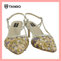 TANGO รองเท้าแฟชั่นสตรีรุ่น VENICE รองเท้า Kitten Heels รองเท้าหัวแหลม ตกแต่งด้วยsequins รองเท้าหนังแท้