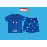 ✅ [8-9Y] Marvel Spider Man T-Shirt And Shorts Set ชุดเสื้อ และกางเกง มารเวล สไปเดอร์แมน