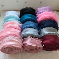 【YD】 Fishtail Yarn Silk Organza Material Bouquet Wrapping Wedding Decorations