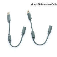 Gray Xbox360 Wired Handle Extension Cable To USB Extension Cable Adapter