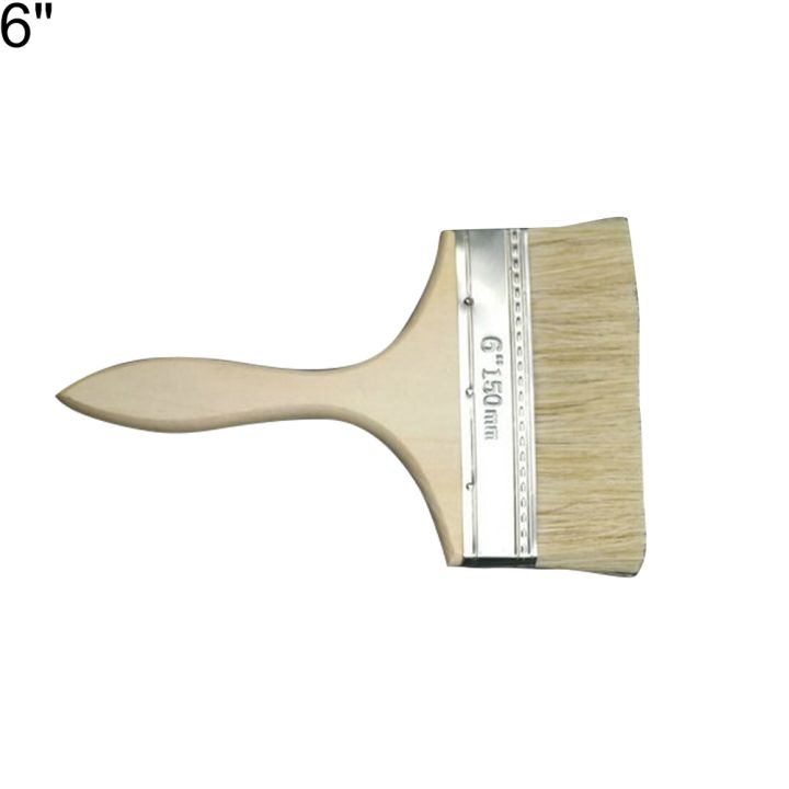พร้อม-multi-use-thicken-wood-handle-paint-wall-brush-diy-เครื่องมือตกแต่งภาพวาดบ้าน