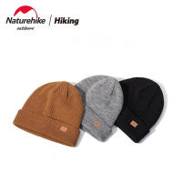 Naturehike ใหม่ขนสัตว์พับถักหมวกฤดูใบไม้ร่วงและฤดูหนาวกลางแจ้งที่อบอุ่นป้องกันหูหมวกอบอุ่นล็อคกีฬาหมวกผิวนุ่ม