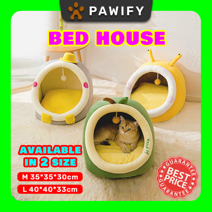 Cat Bed House Pet Bed House Cat Bed Dog Bed Tempat Tidur Kucing