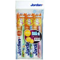 ✬แปรงสีฟันเด็ก Jordan บัดดี้ อายุ 5-10 ปี รุ่น 2 ฟรี 1 แปรงสีฟันเด็กจอร์แดน  จอแดน※