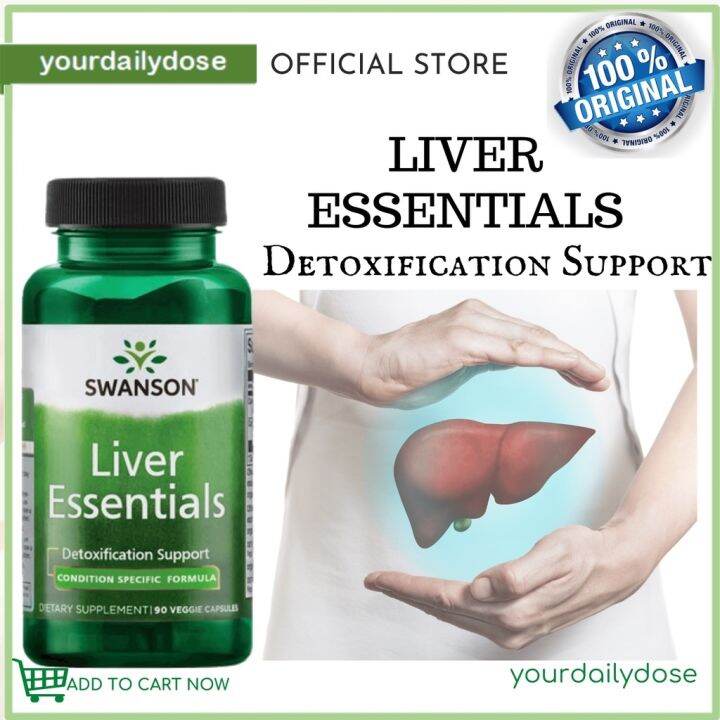 Swanson Liver Essentials 90 Veggie Caps 08/23 Lazada PH
