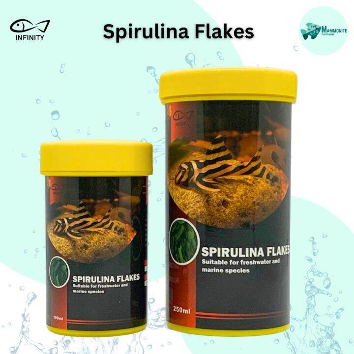 Infinity Spirulina Flake Color Enhancer Fish Food Lazada PH