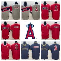 High volume jerseys Mens MLB Los Angeles Angels Baseball Jersey T-shirt 01