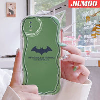 เคส JIUMOO สำหรับ VIVO Y93เคส Y95 Y91i Y91 Y93s การ์ตูนแบทแมนลายเนื้อครีมขอบคลื่นนุ่มกันกระแทกแบบใสเคสมือถือสร้างสรรค์โปร่งใสลายกล้องถ่ายรูปฝาครอบป้องกันง่าย