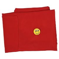 Plain Apron with Front Pocket Kitchen Cooking Craft Baking Red