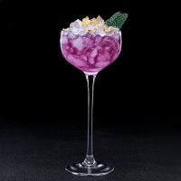 Japanese-style Kimura glass with crystal high-footed cocktail wine martini wine glass