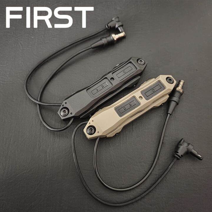 Tactical Augmented Pressure Switch Crane Laser And SF DC Plug Remote