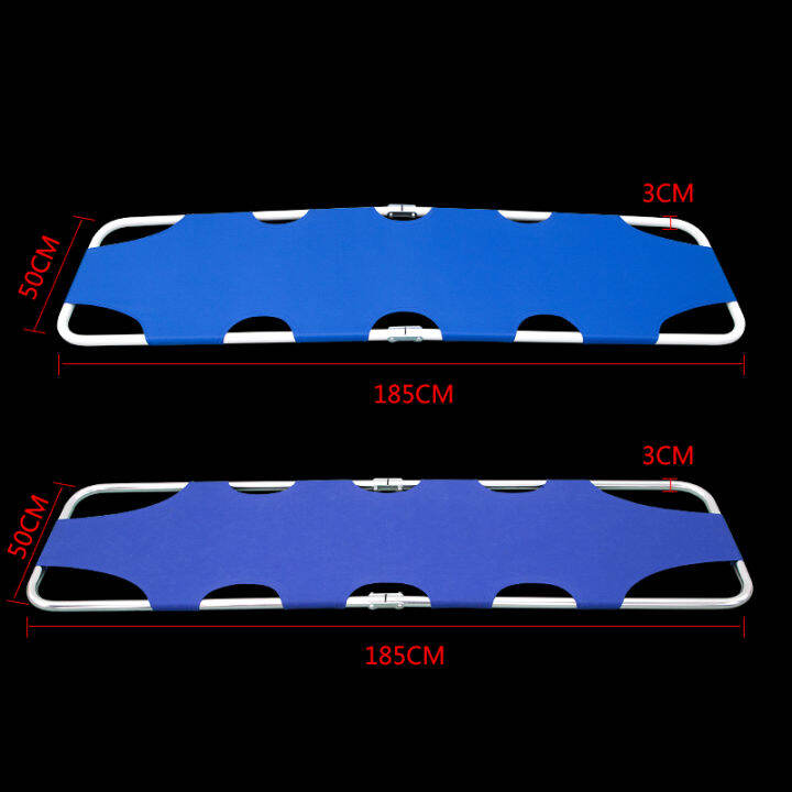 Aluminum alloy steel stretcher folding stretcher medical/domestic