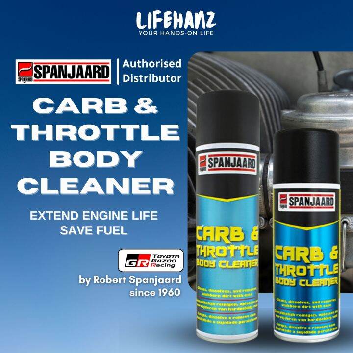 Spanjaard Carb & Throttle Body Cleaner 500ML Lazada