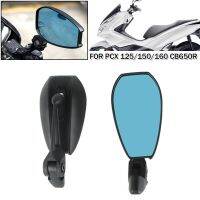 Motorcycle Adjustable Side Rearview Mirrors For Honda XADV750 ADV 125 150 PCX 160 CB650R For Suzuki GSR750 SV650 DL650 GSX-S1000