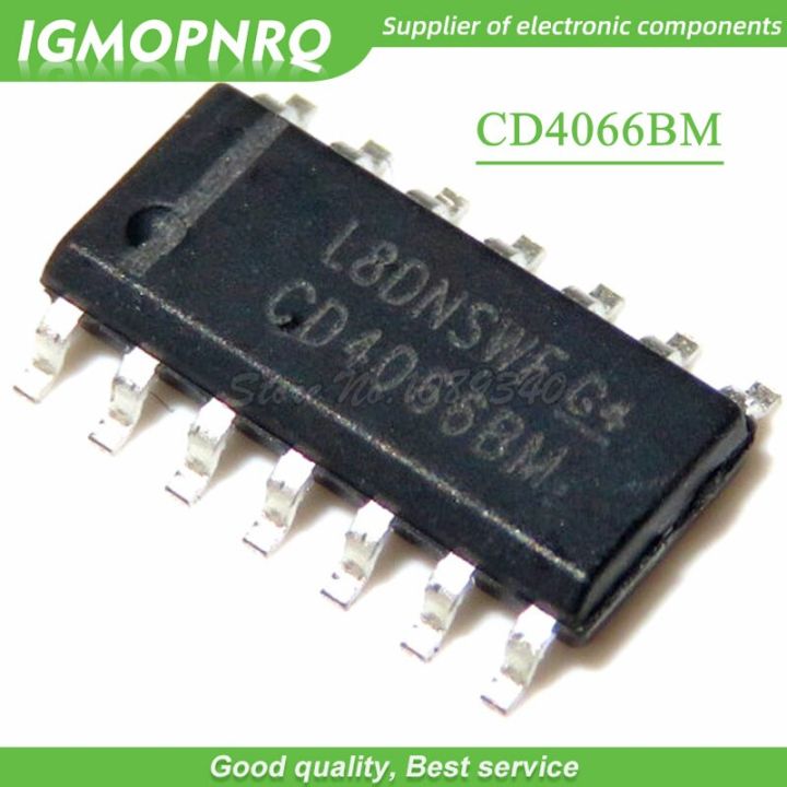 100pcs/lot CD4066BM CD4066 SOP 14 Signal Switch  Switch / Multiplexer New Original