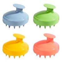 【CC】 Silicone Shampoo Scalp Hair Massager Massage Comb Shower