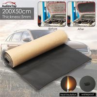 3/5/6/10MM 200CMx50CM Car Home Soundproof Deadening Truck Anti-noise Sound Insulation Cotton Heat Closed Cell Foam Deadener