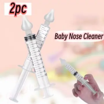 Baby Nasal Aspirator Professional Syringe Nasal Irrigator Baby Nose Cleaner  Rinsing Device Reusable Nose Washing for Children