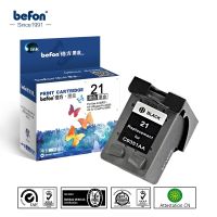 Befon เข้ากันได้21ตลับหมึกสีดำอะไหล่สำหรับ HP 21 22 HP21สำหรับ F2280 Deskjet F4180 F4100 F2100 F2200 F300 D2300 F380