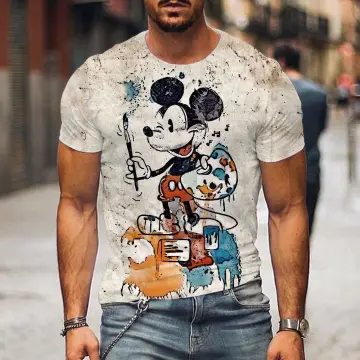 Disney Ladies Mickey Mouse Fashion Shirt - Mickey & Minnie Mouse