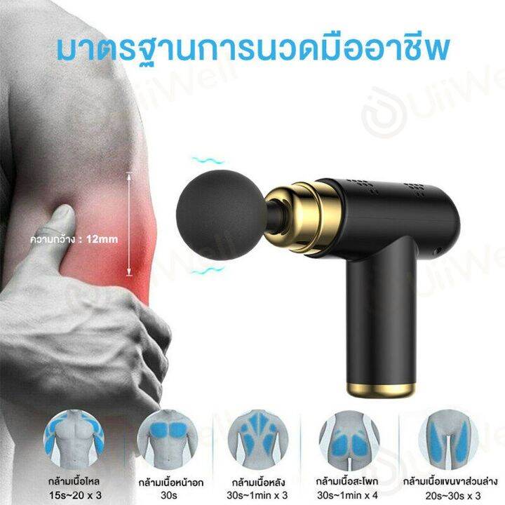 bomidi-m1-mini-massage-gun-portable-wireless-เครื่องนวด-ปืนนวดกล้ามเนื้อ-ปืนนวดกล้ามเนื้อ-5in1-เครื่องนวดไฟฟ้า-เครื่องนวดหลัง-เครื่องนวดมือ