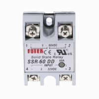 ▩✽๑ 1Pcs SSR60DD SSR-60DD Manufacturer 60A solid state relay input 3-32VDC output 5-60VDC