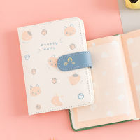 Cartoon Cat Printed Notebook Diary Notepad PU Leather Cover Magnetic Buckle Note Book Stationery Gifts Traveler Journal Planners