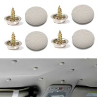 【CC】▧  10pcs Car Interior Roof Headliner Ceiling Fastener Screw Caps Automotive Fabric Buckle Rivets Retainer