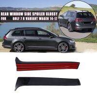 Carbon Fiber Rear Window Side Splitter Spoilers Wing for Golf 7 R Variant Wagen 2014 2015 2016 2017