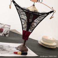 【hot】✣  Thin Panties Low Waist Thongs Transparent Seamless Underpant Seduction