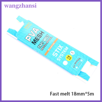 Wangzhansi ตะขอม้วนตาข่าย PVA แบบเติมตกปลาละลายช้า/เร็วที่ป้อนเหยื่อน้ำละลาย